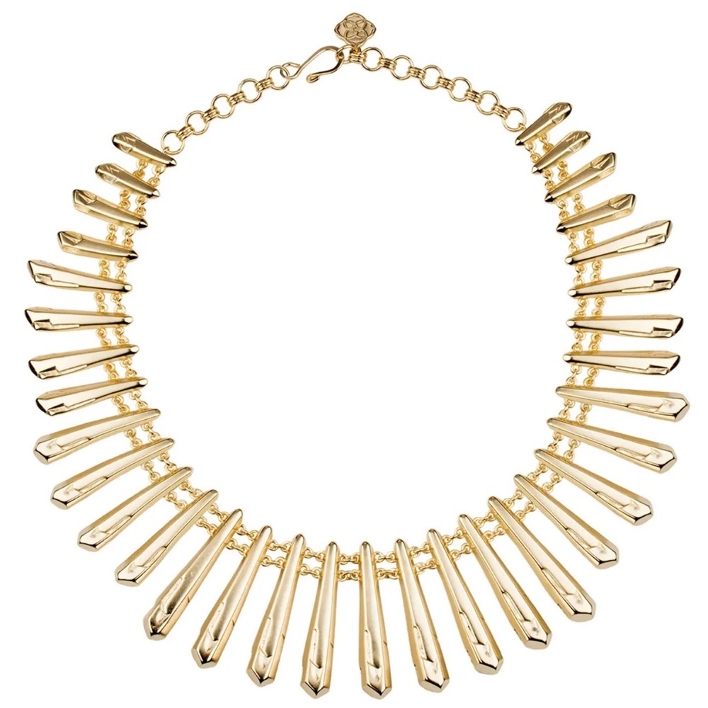 Kendra Scott Gold Statement Necklace